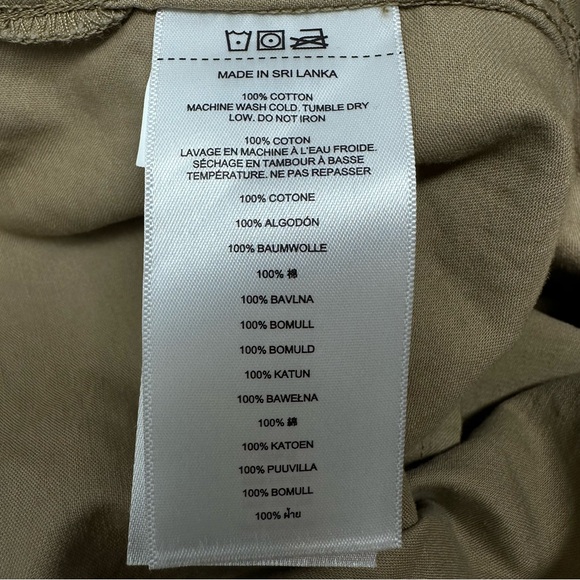 Filson Colville Short Sleeve Shirt Dress Khaki Dark Tan Size XS - Picture 7 of 8